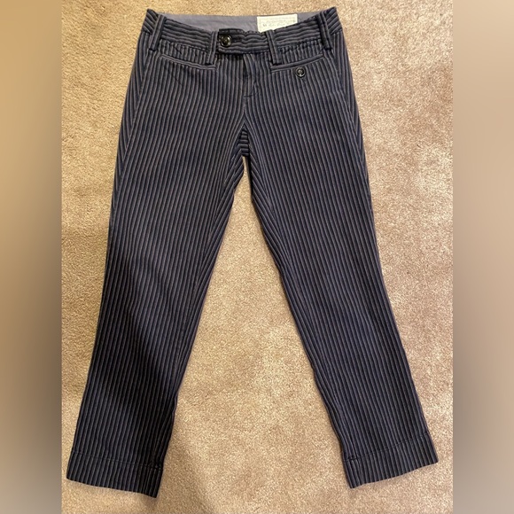 NWT Size 2 G1 Tailored Goods striped pants - Picture 1 of 6